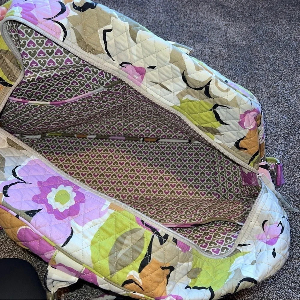Vera Bradley Grand Weekender Travel Bag Portobello Road - Picture 5 of 7